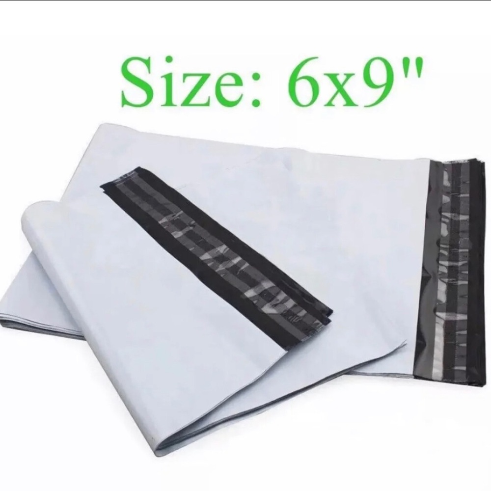 100 6” X 9” poly mailer shipping bags envelopes